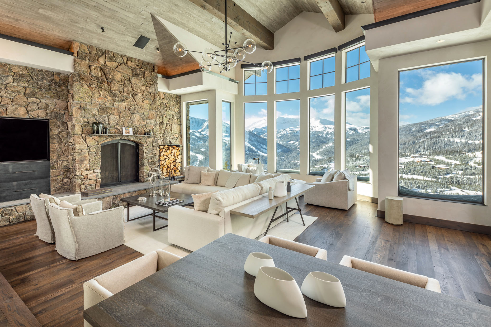 architecture Highline Partners living room interior design New Age Artisans 
