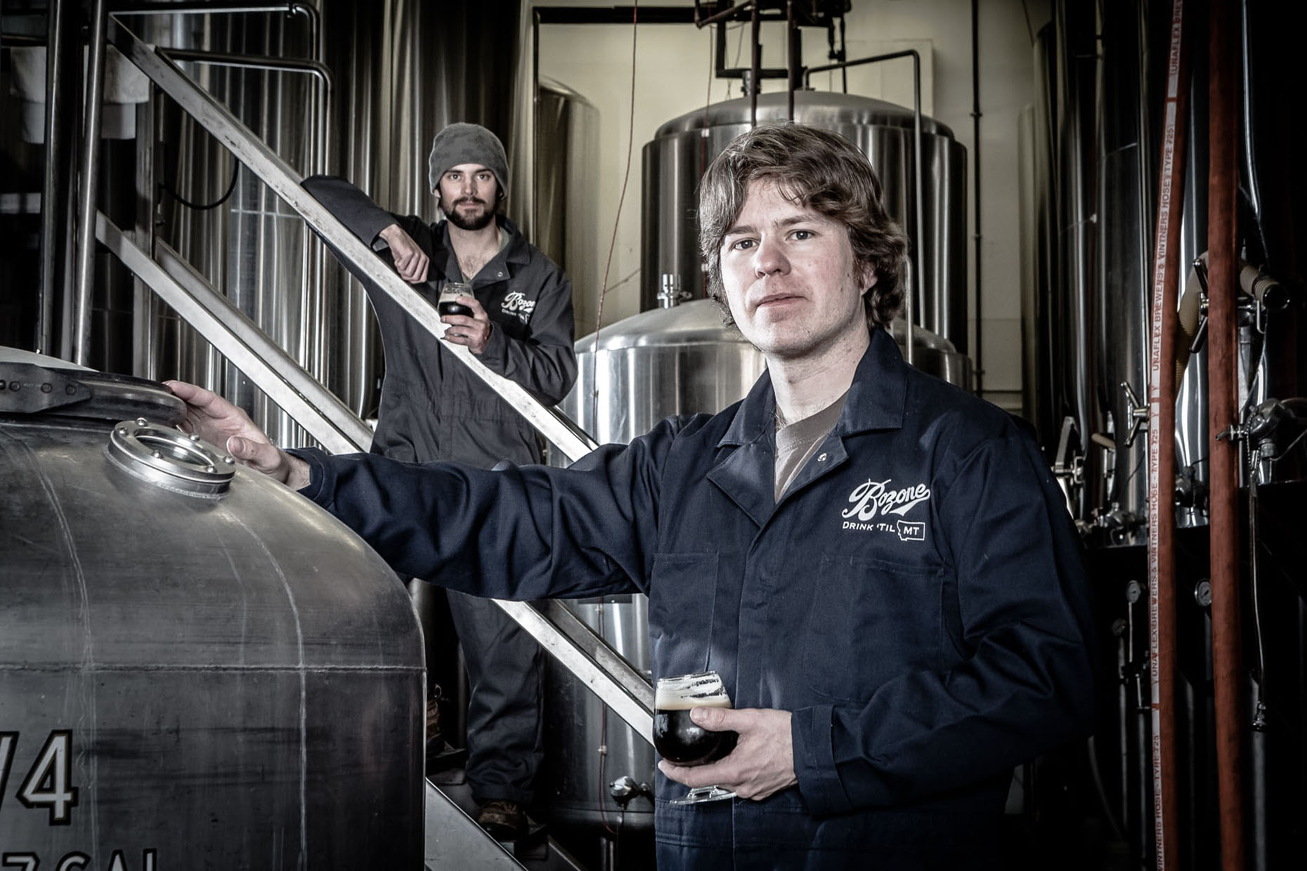people Bozeman Brewing Company  Montana craft beer portrait