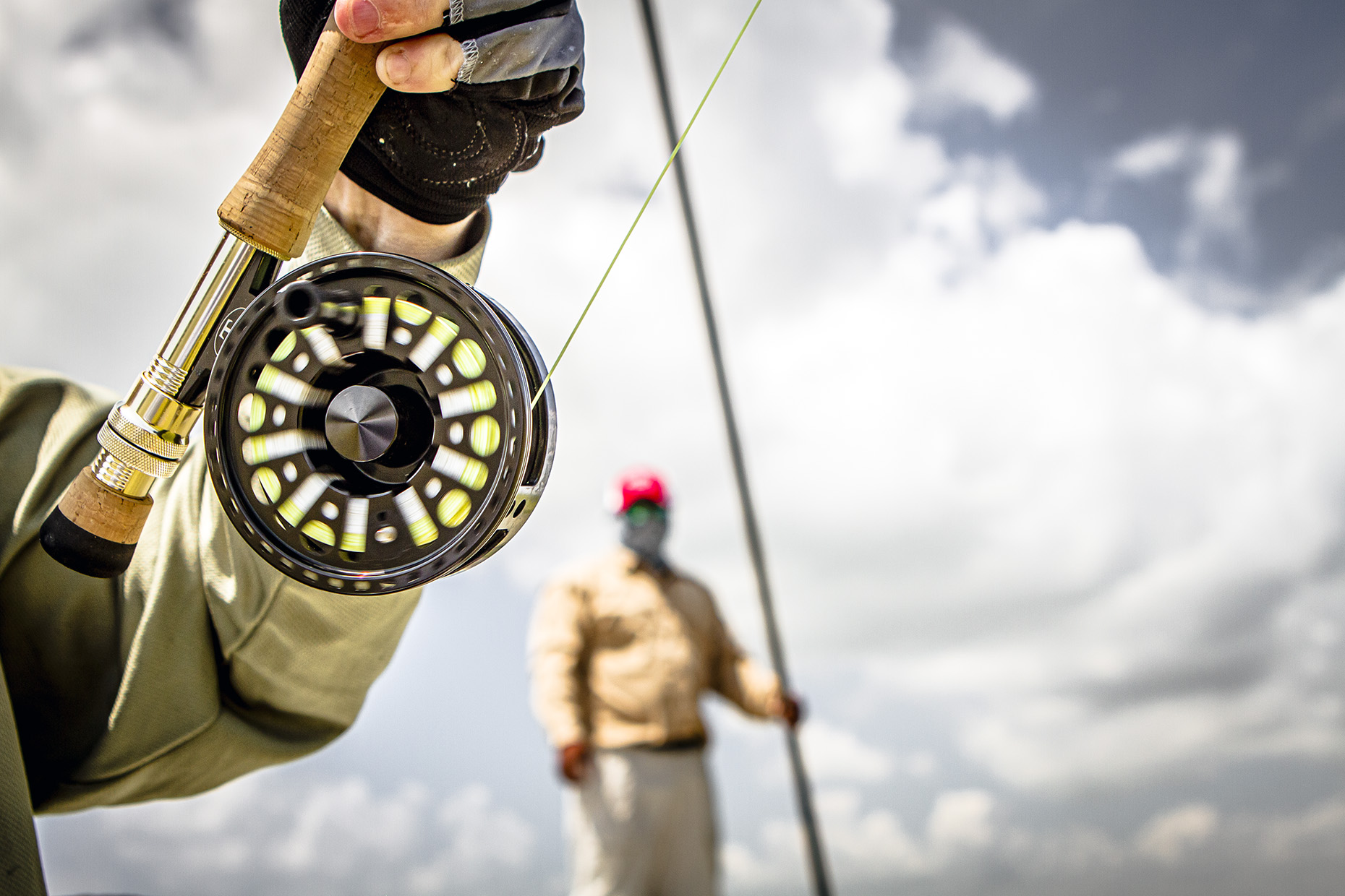 DAP sport fly fishing salt water flats Mexico reel