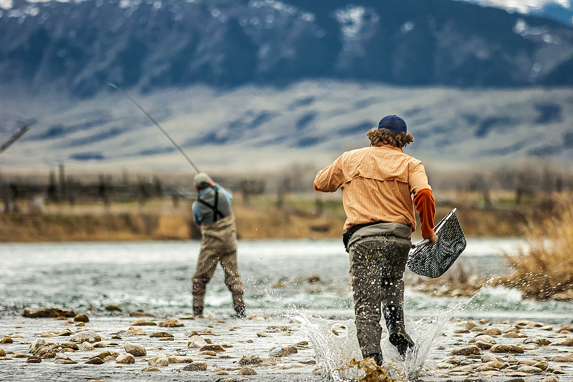 DAP sport fly fishing Bighorn River 